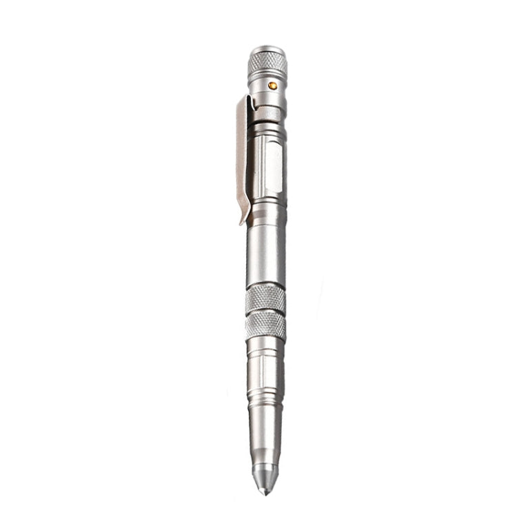 P08 Outdoor LED With Flashing Tungsten Steel Window Breaking Self-Defense Pen, Black, Gold, Grey P08 Outdoor LED With Flashing Tungsten Steel Window Breaking Self-Defense Pen, Black, Gold, Grey
